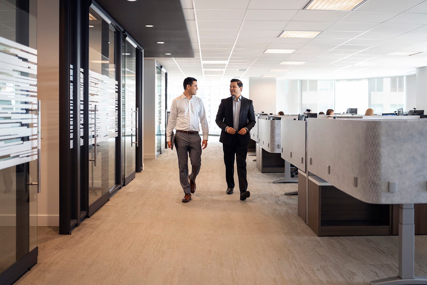 element-office-hallway-two-men-walking element-office-hallway-two-men-walking